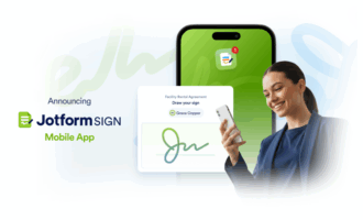 Sign documents anywhere: Meet Jotform Sign Mobile